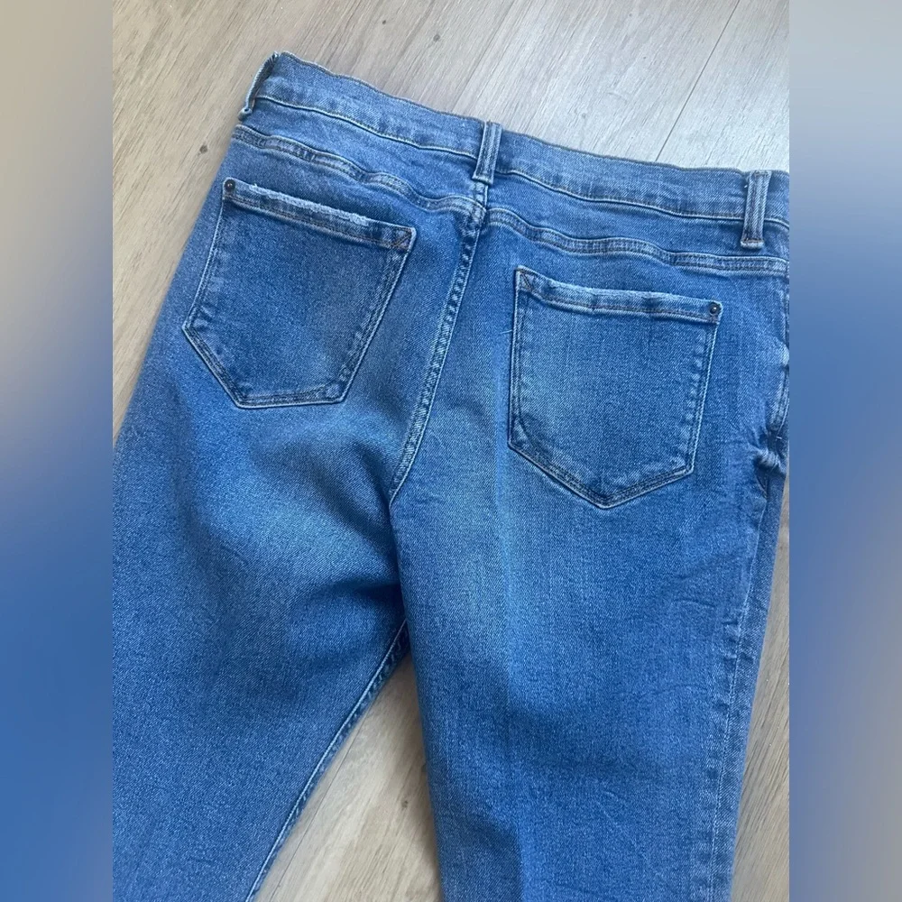 Kensie Blue high rise Skinny Jeans - Picture 5 of 5